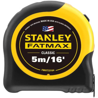 Stanley FMHT33164S FatMax 1-1/4" x 16'/5m Tape Measure, SAE & Metric Graduations