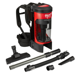 Milwaukee 0885-20 M18 FUEL 18 Volt Lithium-Ion Brushless Cordless 3-in-1 Backpack Vacuum  - Tool Only