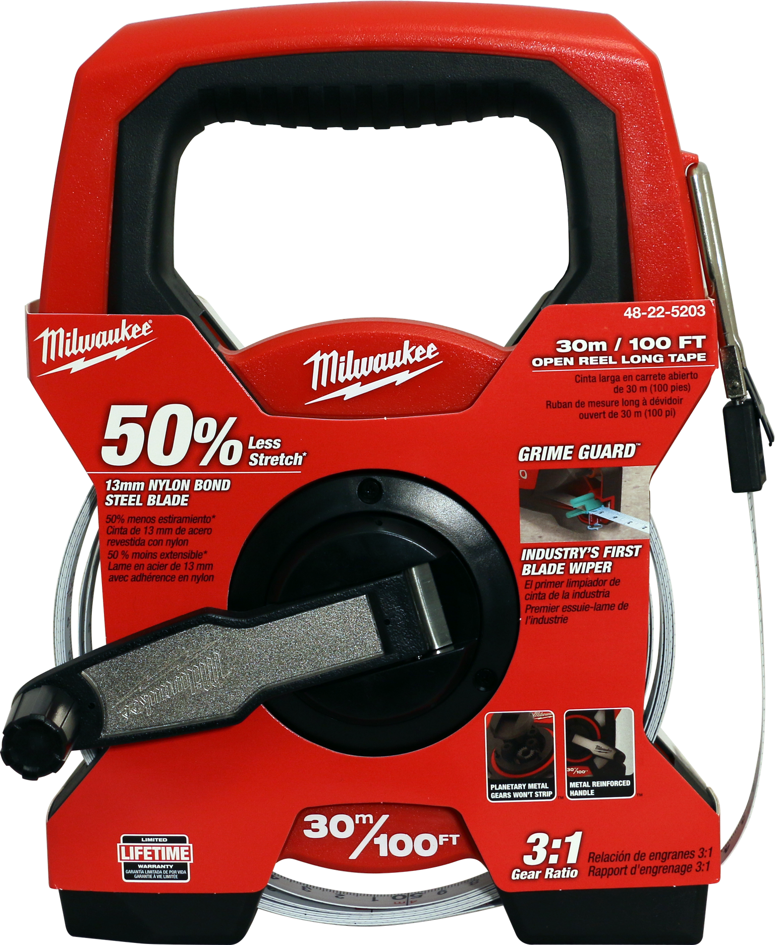 Milwaukee 48-22-5203 100′ / 30m Open Reel Long Tape