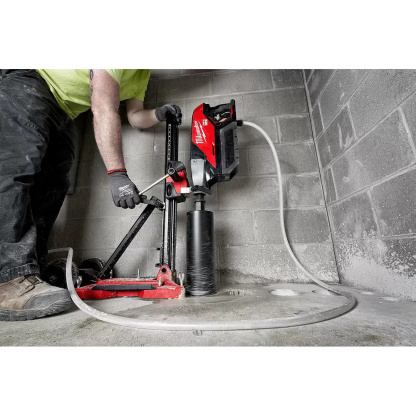Milwaukee MXF301-2CP MX FUEL Lithium-Ion Cordless Handheld Core Drill In Use