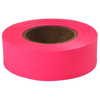 200 ft. x 1 in. Pink Flagging Tape