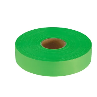 600 ft. x 1 in. Lime Green Flagging Tape
