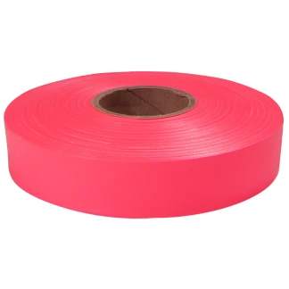 600 ft. x 1 in. Pink Flagging Tape