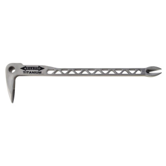 12 in. Titanium Claw Bar Nail Puller with Dimpler