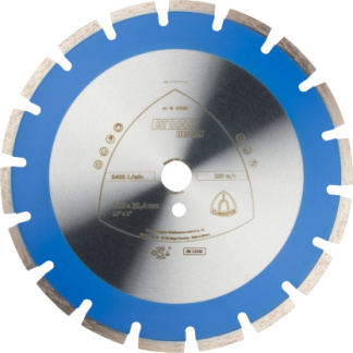 Klingspor 325050 DT 900 K diamond cutting blades - 12 x 7/64 x 1-3/16 Inch 18 segments 1-1/2 x 7/64 x 3/8 Inch wide gullet