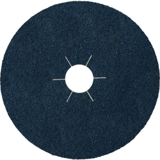 Klingspor 204609 CS 565 fibre discs - 4-1/2 x 7/8 Inch grain 100 star shaped hole