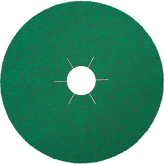 Klingspor 204085 CS 570 fibre discs multibond - 4-1/2 x 7/8 Inch grain 24 star shaped hole