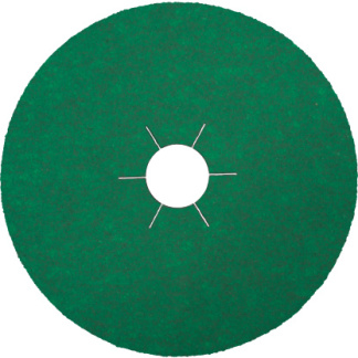 Klingspor 316490 FS 966 fibre discs multibond ceramic - 4-1/2 x 7/8 Inch grain 36 star shaped hole
