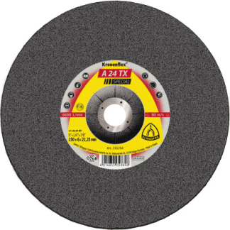 Klingspor 231251 A 24 TX grinding discs - 5 x 1/4 x 7/8 Inch depressed centre