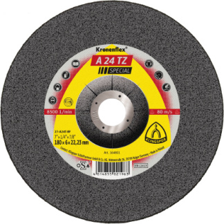 Klingspor 163501 A 24 TZ grinding discs - 9 x 1/4 x 7/8 Inch depressed centre