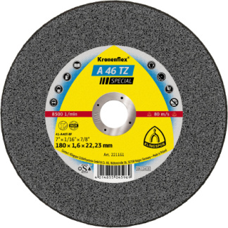 Klingspor 221161 A 46 TZ cutting-off wheels - 7 x 1/16 x 7/8 Inch flat