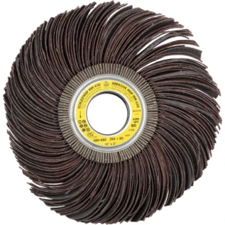 Klingspor 10210 MM 650 abrasive mop wheels LS 309 JF - 10 x 4 x 1-11/16 Inch grain 80