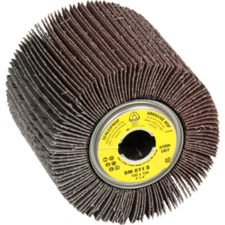 Klingspor 104999 SM 611 S abrasive mop wheels - LS 309 X 4 x 4 x 3/4 Inch grain 240