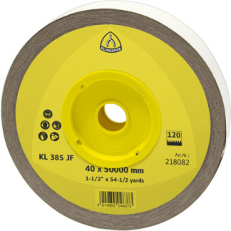 Klingspor 218077 KL 385 JF rolls - 1-1/2 x 1968 Inch grain 40