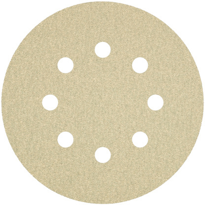 Klingspor 336459 PS 33 CK discs - PS 33 CK discs self-fastening 5 Inch grain 40 hole pattern GLS5 D.I.Y.-packaged in foil