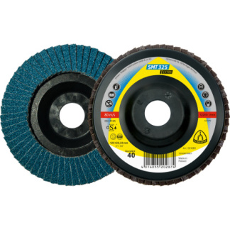 Klingspor 321653 SMT 325 abrasive mop discs - 4-1/2 x 7/8 Inch grain 40 flat
