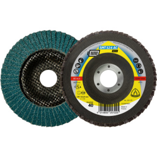 Klingspor 331172 SMT 524AC abrasive mop discs - 4-1/2 x 7/8 Inch grain 40 convex