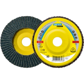 Klingspor 321667 SMT 925 abrasive mop discs - 7 x 7/8 Inch grain 24 flat