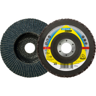 Klingspor 321703 SMT 926 abrasive mop discs - 4-1/2 x 7/8 Inch grain 40 convex