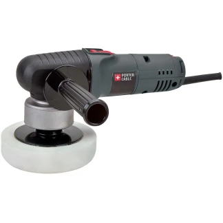 Porter Cable 7424XP 6" VARIABLE-SPEED RIGHT ANGLE RANDOM ORBIT POLISHER W/ POLISHING PAD