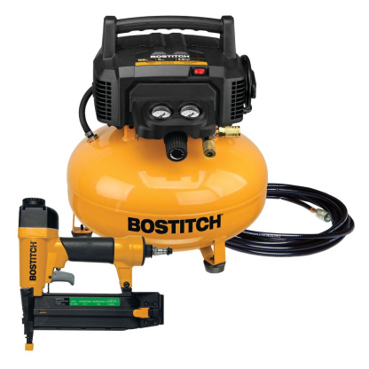 Bostitch BTFP1KIT-CA 1 TOOL COMPRESSOR COMBO KIT (BTFP02012 COMPRESSOR, SB-1850BN BRAD NAILER)