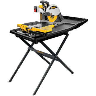 Dewalt D24000S 10" PORTABLE TILE SAW W. STAND