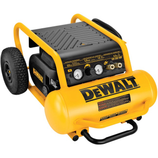 Dewalt D55146 1.6 HP CONTINUOUS, 4.5 GALLON, 225 PSI, OIL FREE, 5 SCFM