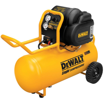 Dewalt D55167 1.6 HP CONTINUOUS, 15 GALLON, 225 PSI, OIL FREE, 5 SCFM, WORKSHOP COMPRESSOR