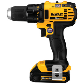 Dewalt DCD780C2 20V MAX LI-ION COMPACT 1/2" DRILL/DRIVER (1.5AH) W/ 2 BATTERIES AND BAG