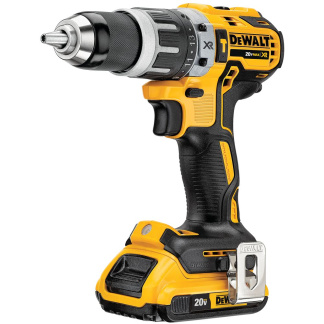 Dewalt DCD796D2 20V MAX XR COMPACT 1/2" HAMMERDRILL/DRIVER (2.0AH) W/ 2 BATTERIES AND KIT BOX