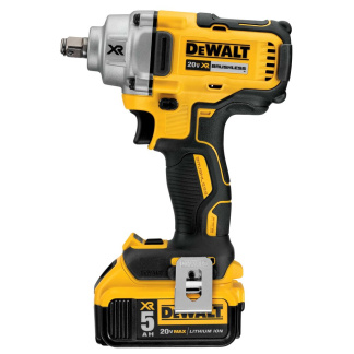 Dewalt DCF894HP2 20V MAX XR 1/2" MID TORQUE IMPACT WRENCH (HOG RING) (5.0AH) W/ 2 BATTERIES AND BAG