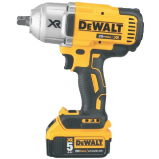 Dewalt DCF899P2 20V MAX XR 3 SPEED 1/2" HIGH TORQUE IMPACT WRENCH (DETENT PIN) (5.0AH) W/ 2 BATTERIES AND BAG