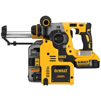 Dewalt DCH273P2DHO 20V MAX XR 3 MODE SDS ROTARY HAMMER (5.0AH) W/ 2 BATTERIES, DUST EXTRACTOR AND KIT BOX