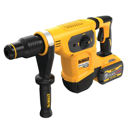 Dewalt DCH481X2 60V MAX FLEXVOLT 1-9/16" SDS MAX ROTARY HAMMER W/ 2 BATTERIES (9AH), CHARGER AND KIT BOX