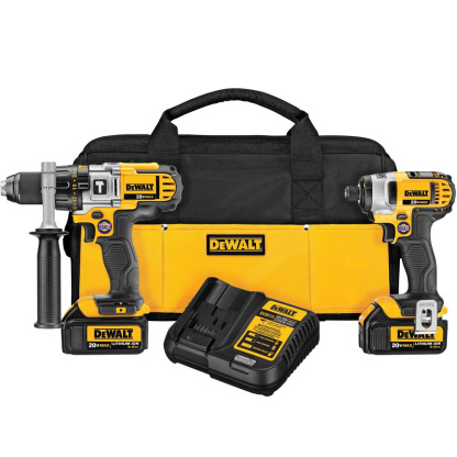 Dewalt DCK290L2 20V MAX 2 TOOL (DCD985 & DCF885) W/ 2 BATTERIES (3.0AH) AND BAG