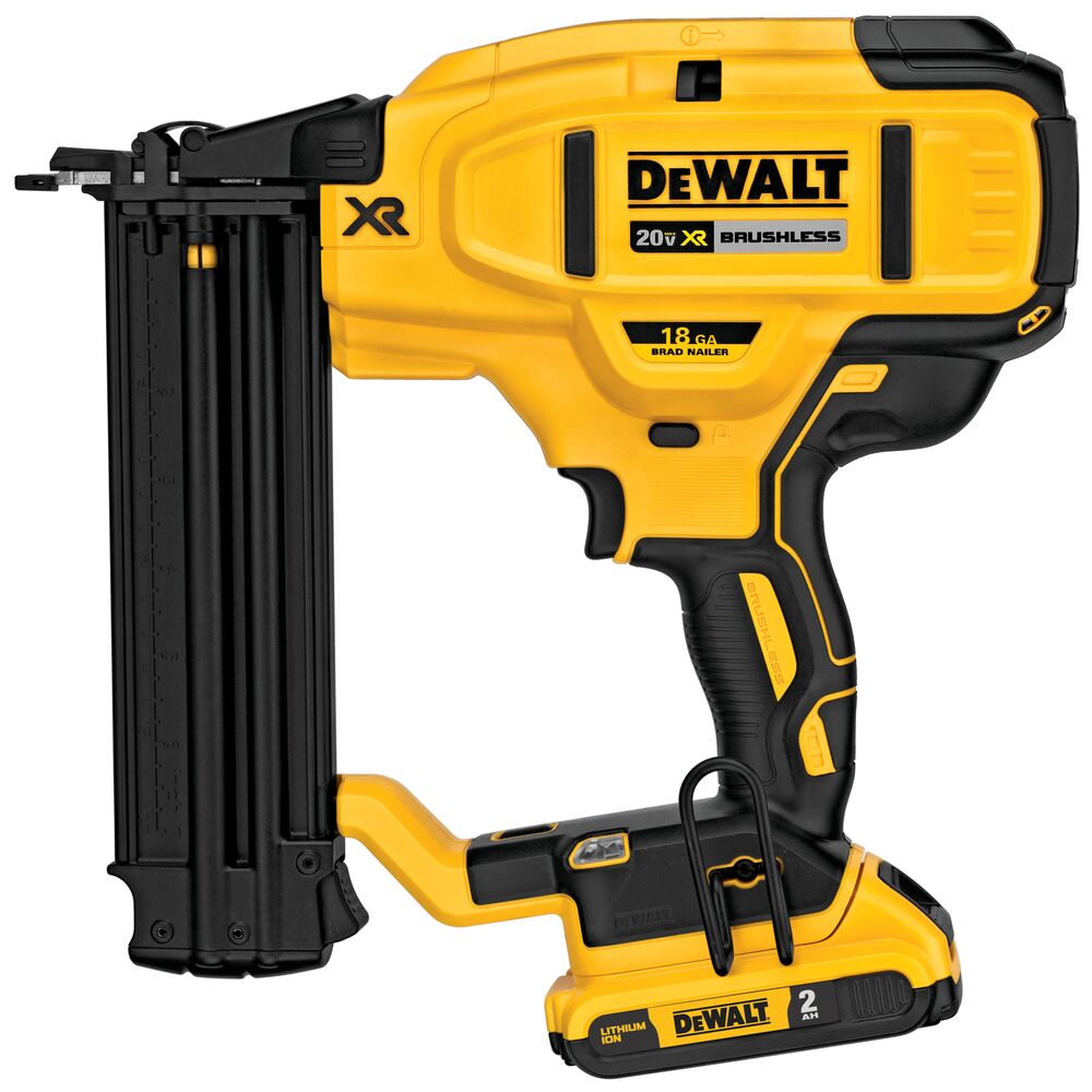 Dewalt DCN680D1 20V MAX XR 18 GAUGE BRAD NAILER 2.0AH W 1 BATTERY AND BAG