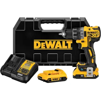 Dewalt DCD792D2 20V MAX XR Cordless Compact Drill/Driver With TOOL CONNECT Kit, (2) 2AH
