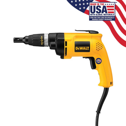 Dewalt DW257 VSR 0-2,500 RPM DRYWALL SCREWDRIVER 60"/LB, 6.2A