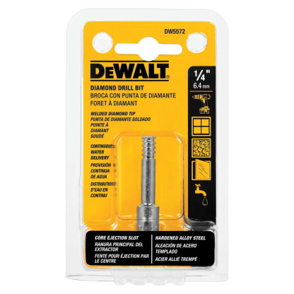 Dewalt DW5572 1/4" DIAMOND DRILL BIT