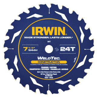Irwin 24035 SAW BLD 7-1/4" 24T WELDTEC BULK