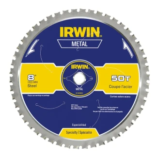 Irwin 4935557 SAW BLADE 8" 50T MC - FERROUS STEEL