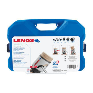 Lenox 34081600AE 6pc Electrician Arbored Hole Saw Set