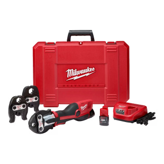 Milwaukee 2473-22 M12 12 Volt Lithium-Ion Cordless Press Tool Kit with Jaws