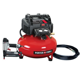 Porter Cable PCFP12236 1 TOOL COMPRESSOR COMBO KIT (C2002 COMPRESSOR & BN200SB BRAD NAILER)