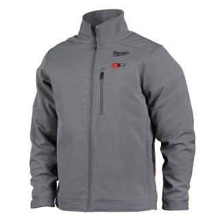 Milwaukee 204G-203X M12 Heated TOUGHSHELL Jacket - Gray 3X Jacket Only