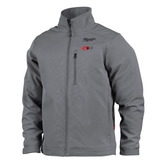 Milwaukee 204G-20M M12 Heated TOUGHSHELL Jacket - Gray M Jacket Only
