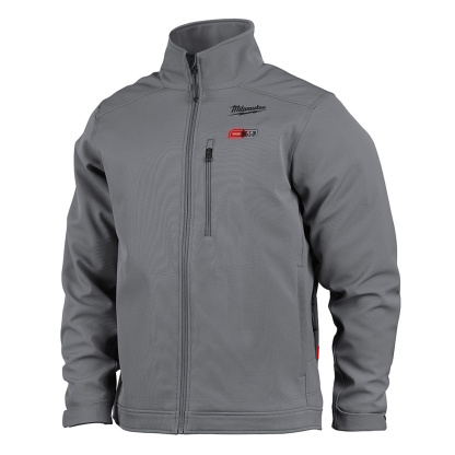 Milwaukee 204G-212X M12 Heated TOUGHSHELL Jacket - Gray 2X Kit