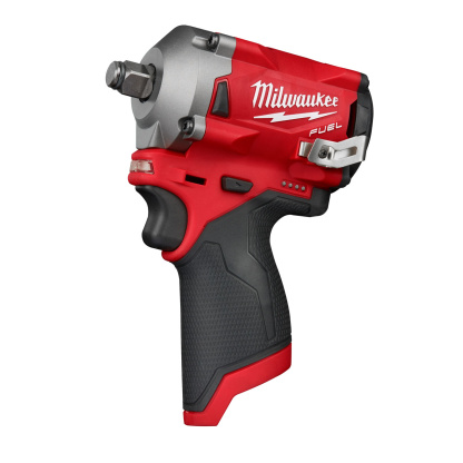 Milwaukee 2555-20 M12 FUEL 12 Volt Lithium-Ion Brushless Cordless Stubby 1/2 in. Impact Wrench  - Tool Only