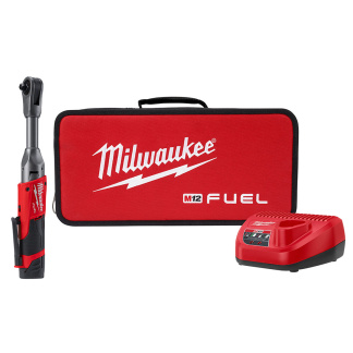 Milwaukee 2560-21 M12 FUEL 12 Volt Lithium-Ion Brushless Cordless 3/8 in. Extended Reach Ratchet One Battery Kit