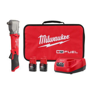 Milwaukee 2565P-22 M12 FUEL 1/2" Right Angle Impact Wrench w/ Pin Detent Kit